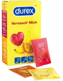 Prezervatyvai Durex Pleasurefruits 14. dėžutė